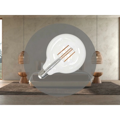 NEDES LED Stmievateľná žiarovka FILAMENT G125 E27/11W/230V 3000K ND4073