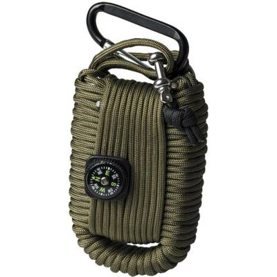 Mil-Tec Sada pro přežití Survival paracord zelená