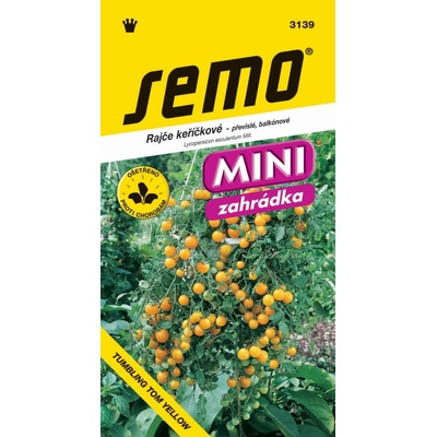 Semo Paradajka kríková previsnutá Tumbling Tom yellow 10 s séria MINI