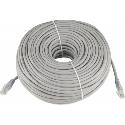 Gembird PP12-50M Patch UTP, kat. 5e, 50m, šedý – Zboží Živě
