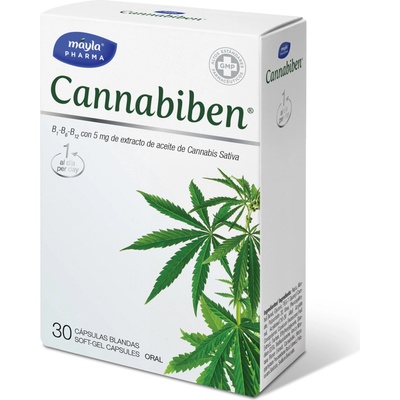 Cannabiben na báze konopného oleja 30 kapsúl