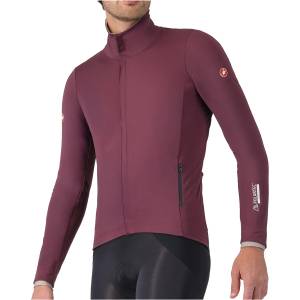 Castelli Мъжко ветрозащитно яке за колоездене Castelli Alpha 150 Jacket Cycling jacket - Deep Bordeaux / Clay - размер XXL (051-1305-0116)