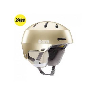 Bern Macon 2.0 Mips metallic champagne 20/21 Šedá; M (55,5-59 cm) helma