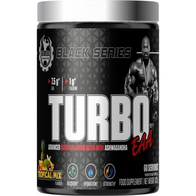 Dexter Jackson Signature Series Black Series | Turbo EAA Powder ~ Essential Amino Acids with Taurine [420 грама] Тропически Плодове
