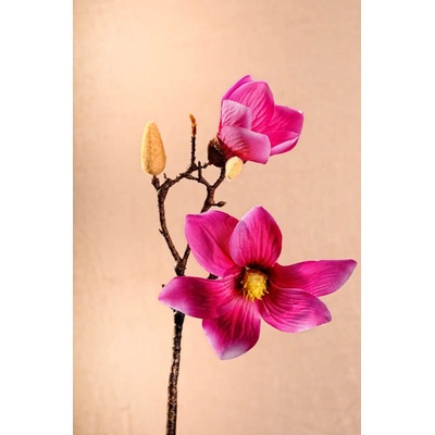 Paramit Aranžovací květina magnolie sytě růžová 46 cm