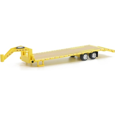 GreenLight Gooseneck trailer žlutá 1:64