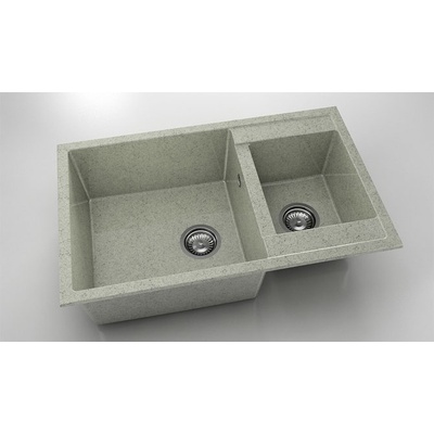 FAT Мивка Vanguard 233, Granicite, 210 Pewter, с включен сифон