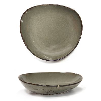 ANTIQUE-GREY-Дълбока чиния 23cm(TR0003-9G) (0156113)