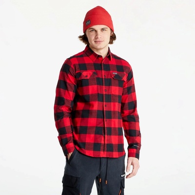 Columbia Flare Gun Stretch Flannel Pánska košeľa červená
