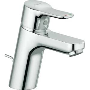 Kludi Pure&Easy - Смесител за мивка с пластмасов изход, хром 372820565 (372820565)