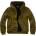 Brandit Мъжки суичър с топла подплата Sweatjacket Teddylining, маслиненозелен (5038.15001)