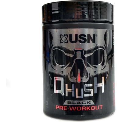 USN Qhush Black 220 g – Zbozi.Blesk.cz