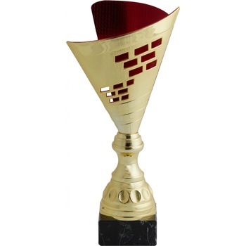 WORKSHOP Trofej 537 zlato-červená 35 cm