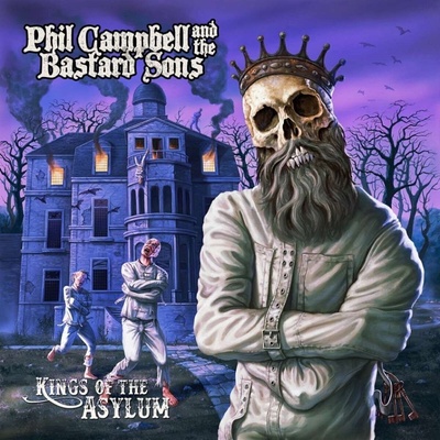 Phil Campbell & The Bastard Phil Campbell & The Bastard. . . - King Of The Asylum (Limited Edition) (White /Purple Marbled Coloured) (LP) (4065629696474)