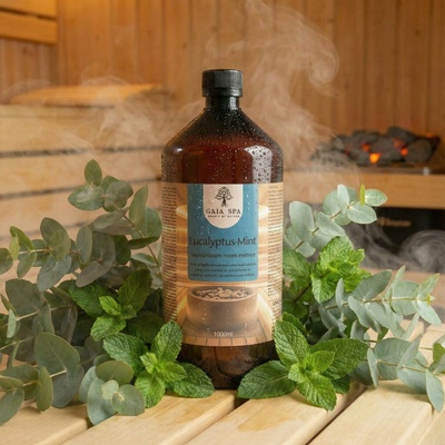 Gaia Spa Cerberus Beauty Esencia do sauny Chladivý Eukalyptus & Mäta 1 l