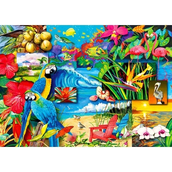Enjoy - Puzzle Tropical Treasures - 1 000 piese