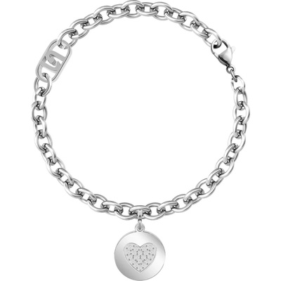 Liu Jo náramek LJ3094 steel srdce