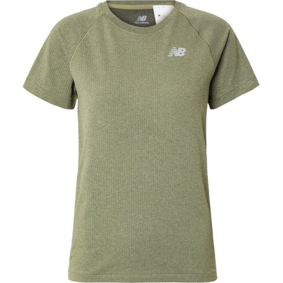New Balance Функционална тениска зелено, размер S