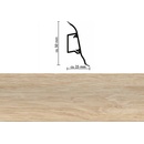 Podlahové lišty Döllken soklová lišta SLK 50 W469 2,5 m