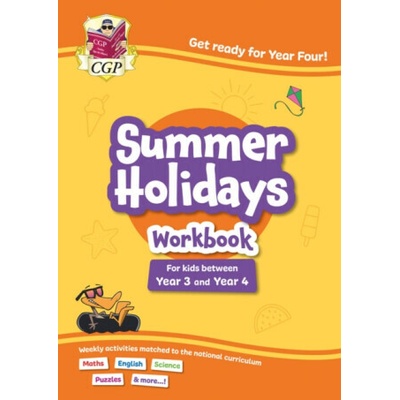 CGP Summer Holidays Activity Workbook - for kids between Year 3 and Year 4 (ages 7-8) - CGP Books