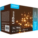 Modee Lighting LED vianočná reťaz 100 LED 10m teplá biela bobule