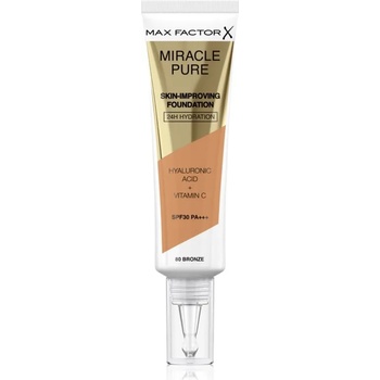 Image 1 of MAX Factor Miracle Pure Skin дълготраен фон дьо тен SPF 30 цвят 80 Bronze 30ml