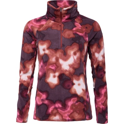 Columbia Glacial IV 1/2 Zip červená ružová vínová