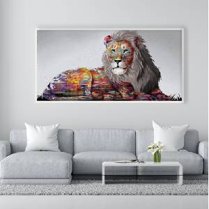 Decono Картина Лъв Графити