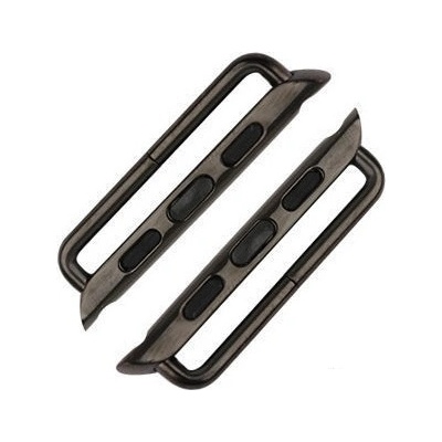 Hoco Алуминиев адаптер за всякакъв тип каишки за Apple Watch 38мм, 40 мм - Hoco Apple Watch Band Adapter (черен) (AWBA-BK-38)