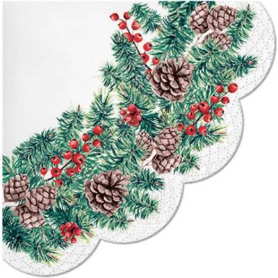 PAW servítky R 32cm Winter Branches