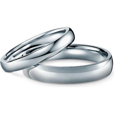 SAVICKI Брачни халки: титан, полукръгли, 3 мм. и 4 мм