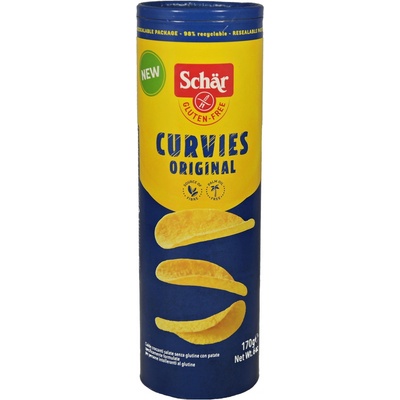 Schar CURVIES bezlepkové chipsy 170 g