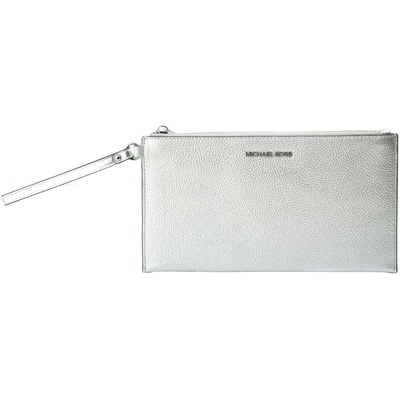 Michael Kors dámské kožené psaníčko 35F4STVW3L SILVER