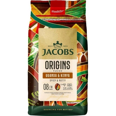 Jacobs Káva Origins Fusion Uganda&Kenya káva zrnková 1 kg
