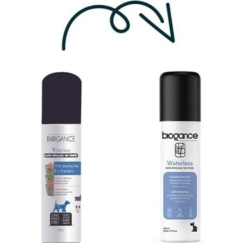 Biogance Waterless dog suchý šampon pro psy 150 ml