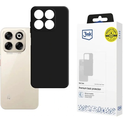 3mk Protection 3mk Matt Case за ZTE Blade V70 - черен мат (5903108635288)