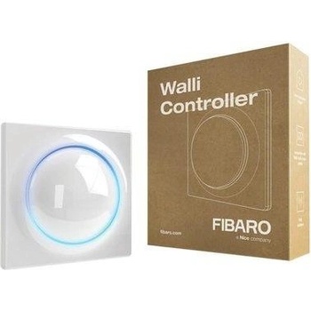 Fibaro Walli ovladač s teplotním čidlem, Z-Wave Plus, lesklá bílá FGWCEU-201-1