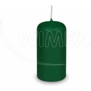 Wimex WIMEX s. r. o. Цилиндрична свещ тъмнозелена Ø40 x 80 мм [4 бр. ]