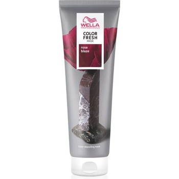 Image 1 of Wella Color Fresh Възстановяваща цветна маска за всички видове коса цвят Rose Blaze 150ml