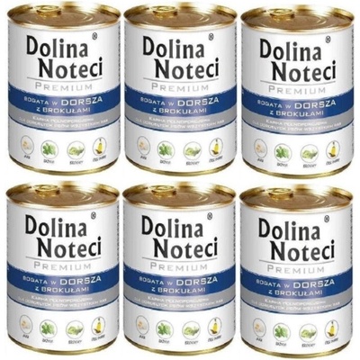 Dolina Noteci Premium Bohatá na tresku a brokolici 6 x 800 g