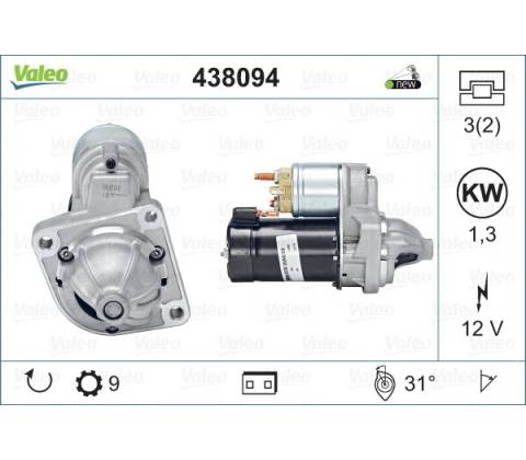 VALEO Štartér 438094