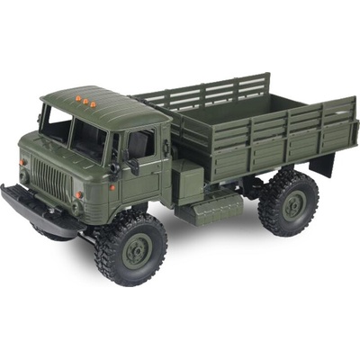 GAZ-66 LKW 4WD 1:16 Bausatz grün - incl. Motor und Lenk - Modelltechnik