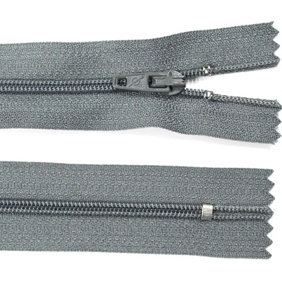 Spirálový zip no.3 nerozepínací 35cm - více barev color: 719 šedá