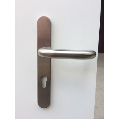 EUROLATON Štítové kování 6503 nerezové PZ 90mm vložka-fabka