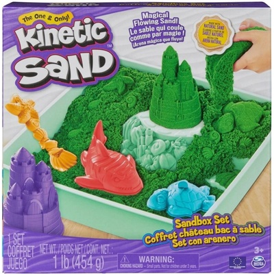 Spin Master Kinetic sand zelená 450 g – Zbozi.Blesk.cz