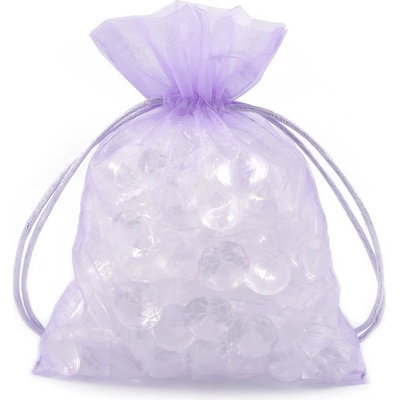 Dárkový pytlík 13x18 cm organza, barva 1 bílá