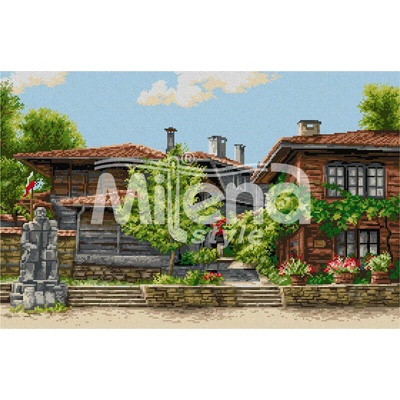 Milena Style Село Медвен - гоблен със схема конци Ariadna 1: 1