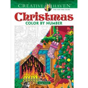 Creative Haven Christmas Color by Number (2019)