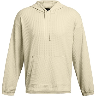 Under Armour Суичър Under Armour Men's Rival Waffle Hoodie - Silt/Wht