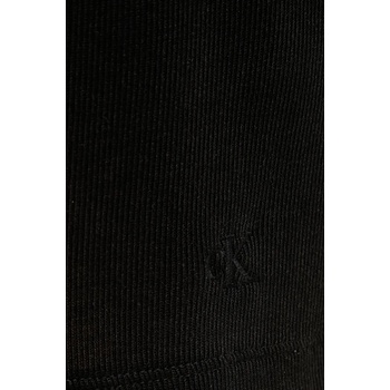 Calvin Klein Рокля Calvin Klein Jeans в черно дълга с кройка по тялото J20J225282 (J20J225282)